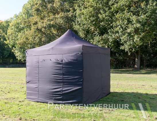 Easy up tent 3x3 meter voorkant huren - Partytentverhuur Hoofddorp